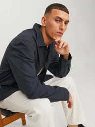 JACK & JONES Hemd JJEvenice schwarz