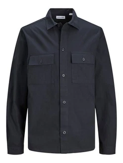 JACK & JONES Hemd JJEvenice schwarz