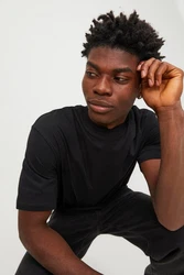 JACK & JONES T-Shirt JJEBradley Schwarz