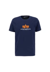 Alpha Industries Shirt T Rubber Dunkelblau/Blau/Hellblau