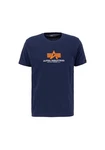 Alpha Industries Shirt T Rubber Dunkelblau/Blau/Hellblau Alpha Industries Shirt T Rubber Dunkelblau/Blau/Hellblau
