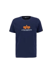 Alpha Industries Shirt T Rubber Dunkelblau/Blau/Hellblau