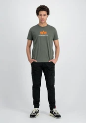 Alpha Industries Shirt T Rubber Dunkelgrün
