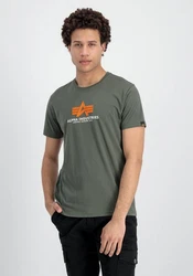 Alpha Industries Shirt T Rubber Dunkelgrün