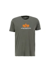 Alpha Industries Shirt T Rubber Dunkelgrün