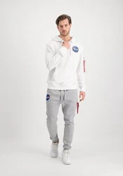 Alpha Industries Hoodie Apollo Mission Weiß/Creme