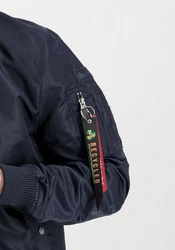 Alpha Industries Bomberjacke MA-1 LW Project R Blau/Dunkelblau