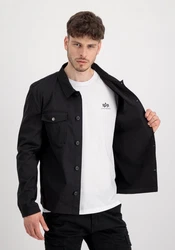 Alpha Industries Hemdjacke Alpha Overshirt Dunkelrot/Schwarz/Hellblau/Blau/Rot/Weiß/Grau/Dunkelblau