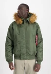 Alpha Industries Winterjacke N-2B Heritage Dunkelgrün