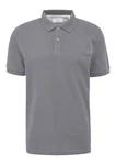 s.Oliver Herren Poloshirt Kurzarm Regular Fit mit Logostickerei Grau/Hellgrau/Dunkelgrau