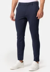 Jeff Anzughose JFEzra elegantes Design Dunkelblau