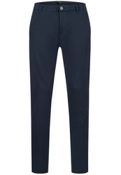 Jeff Anzughose JFEzra elegantes Design Dunkelblau