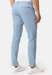 Jeff Anzughose JFEzra elegantes Design Hellblau/Blau