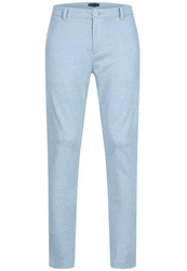 Jeff Anzughose JFEzra elegantes Design Hellblau/Blau