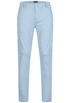 Jeff Anzughose JFEzra elegantes Design Hellblau/Blau