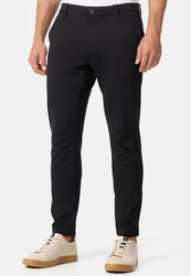 Jeff Anzughose JFEzra elegantes Design Schwarz/Dunkelblau/Dunkelgrau