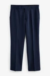 Next Stretch-Hose mit schlichter Vorderseite (1-tlg) Dunkelblau/Blau Next Stretch-Hose mit schlichter Vorderseite (1-tlg) Dunkelblau/Blau