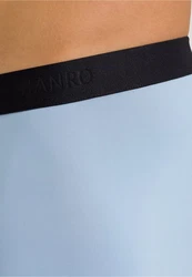 Hanro Retro Boxer Micro Touch Retro Short/Pant - Ohne Eingriff Hellblau/Blau/Grau