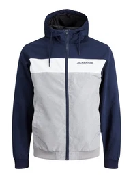 Bomberjacke JJERUSH HOOD BOMBER NOOS PLS mit Logo Schriftzug