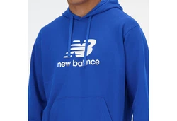 New Balance Kapuzensweatshirt MENS LIFESTYLE HOODIE Hellblau/Blau