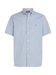 Tommy Hilfiger Kurzarmhemd FLEX MULTI STRIPE RF SHIRT Hellblau/Blau/Dunkelblau