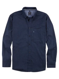 Langarmhemd Casual mit Minimal-Design