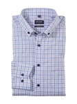 OLYMP Businesshemd Luxor Modern Fit Hellblau/Grau/Dunkelblau