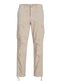 Jack & Jones Cargohose JPSTACE JJTUCKER CARGO AMA NOOS Khaki/Beige