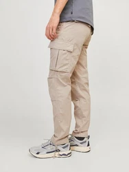 Jack & Jones Cargohose JPSTACE JJTUCKER CARGO AMA NOOS beige