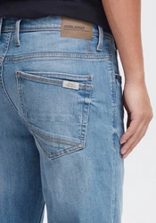 BLEND Jeans Rock Hellblau/Grün/Blau