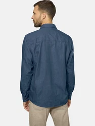Babista Langarmhemd Stilavest Hellblau/Blau/Grau/Dunkelblau