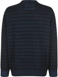 Babista Strickpullover VARIENTO Dunkelblau/Rot/Schwarz/Grau/Dunkelgrau