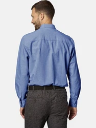 Babista Langarmhemd Hemd MILANTERI Blau/Hellblau/Dunkelblau/Grau