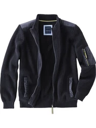 Babista Cardigan Strickjacke SILVETO blau/dunkelblau