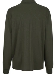 Babista Langarm-Poloshirt FIOREZONTO grün/oliv