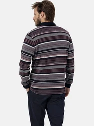 Babista Sweatshirt LUCCAROSA blau/dunkelblau gestreift