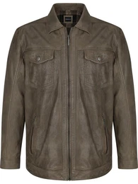 Lederjacke ZANLITE aus edlem Nappaleder