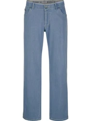 Babista 5-Pocket-Jeans Tiefbundjeans VESTABELLA mit bequemen Unterbauchschnitt Hellblau/Blau