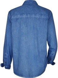 Babista Langarmhemd Hemd LUNINI Hellblau/Blau