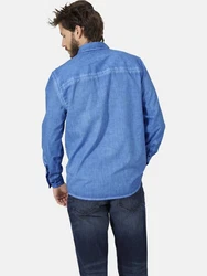 Babista Langarmhemd Hemd LUNINI Hellblau/Blau