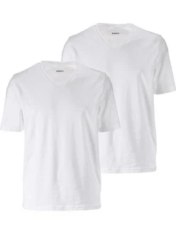 Babista T-Shirt BELLATORRO im Doppelpack Weiß/Creme/Rot
