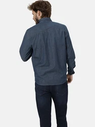 Babista Langarmhemd STELVANO blau