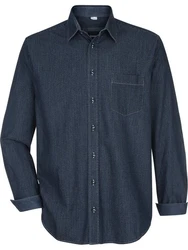Babista Langarmhemd STELVANO blau