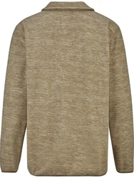 Babista Fleecejacke FLOREVERTO mit praktischem Zipper Khaki/Braun/Beige