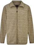 Babista Fleecejacke FLOREVERTO mit praktischem Zipper Khaki/Braun/Beige