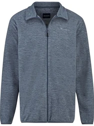 Babista Fleecejacke FLOREVERTO mit praktischem Zipper Dunkelblau/Grau/Blau
