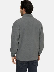 Babista Fleecepullover Sweatshirt LUCIVENTRO grau