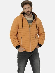 Babista Blouson FIOREVENZA mit Kapuze Braun/Orange/Gelb