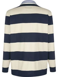 Babista Sweatshirt Viorento mit versteckter Knopfleiste Dunkelblau/Blau/Hellblau/Rot/Beige
