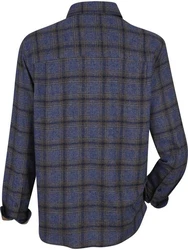 Babista Langarmhemd Hemd MILANTARA blau/royal blau kariert